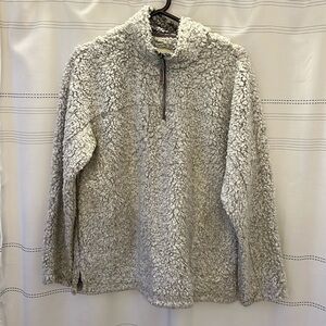 Fleece Women's Stadium Pullover in Brown by True Grit (Dylan)